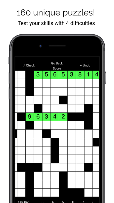Tangkapan layar Cross Digits