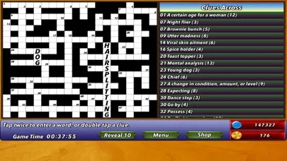 Ảnh chụp màn hình của Crossword Professional HD