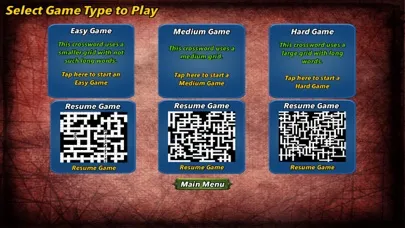 Ảnh chụp màn hình của Crossword Professional HD
