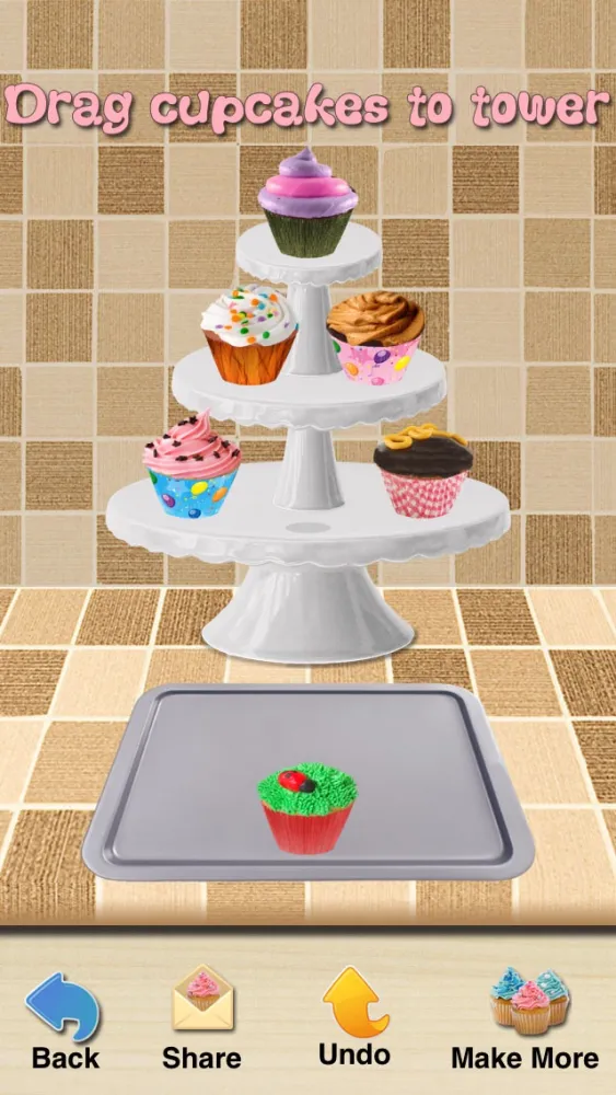 Captures d'écran de Cupcakeroo!