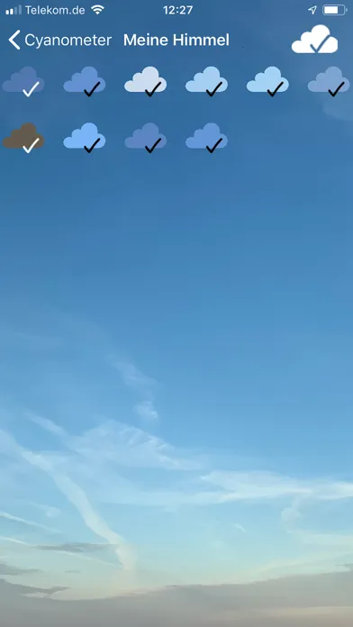 Cyanometer Screenshots