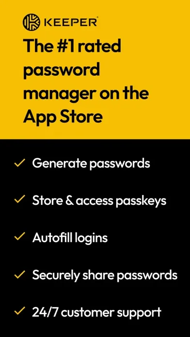 Ảnh chụp màn hình của Keeper Password Manager