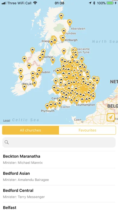 Captures d'écran de Adventist Church Finder