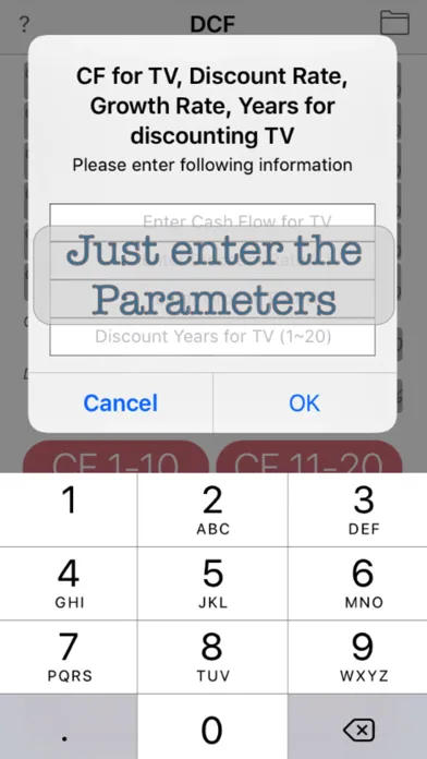 Easy DCF スクリーンショット