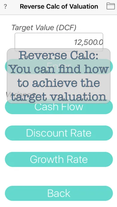 Easy DCF スクリーンショット