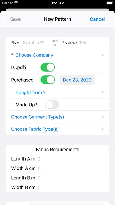 Ảnh chụp màn hình của Sew Help Me
