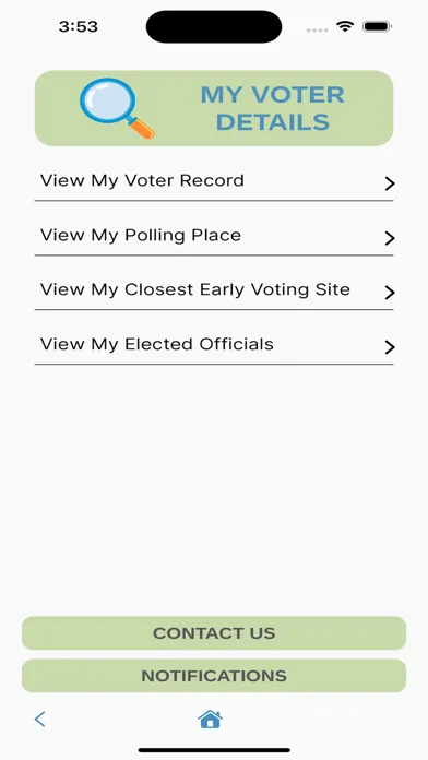 ภาพหน้าจอของ DCo Votes