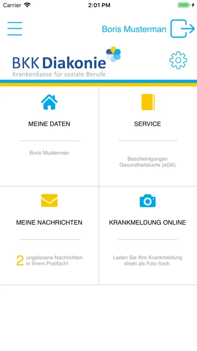 Meine BKK Diakonie 스크린샷