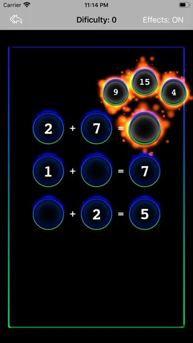 Practice mental arithmetic スクリーンショット