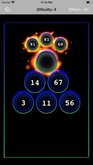 Practice mental arithmetic スクリーンショット