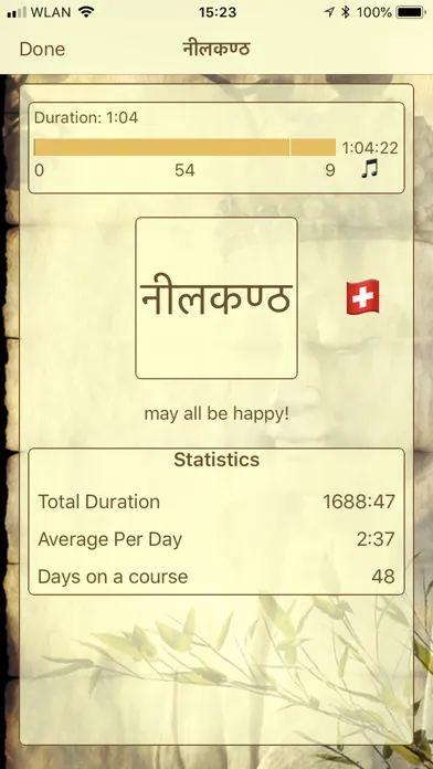 Ảnh chụp màn hình của Vipassana Timer (VipaTimer)