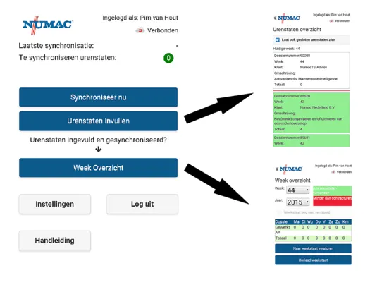 Zrzuty ekranu Digitale Uren Staten iPad 