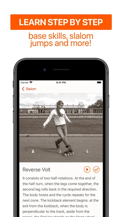 Tangkapan layar Inline Skating Tutorials