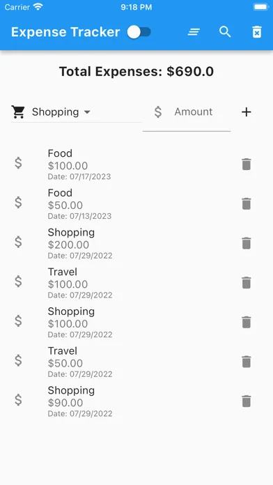 Daily Expenses Calculator Ekran Görüntüleri