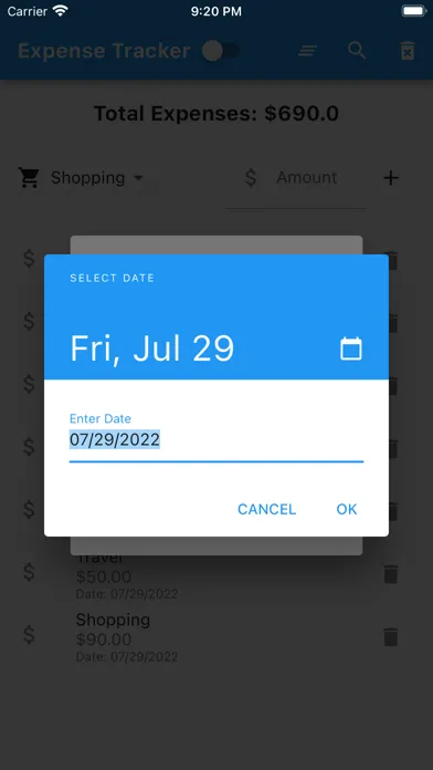 Daily Expenses Calculator Ekran Görüntüleri