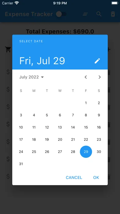 Daily Expenses Calculator Ekran Görüntüleri