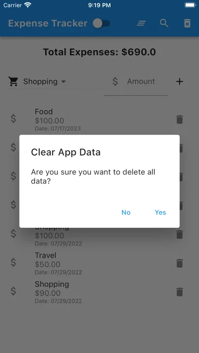 Daily Expenses Calculator Ekran Görüntüleri