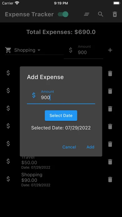 Daily Expenses Calculator Ekran Görüntüleri