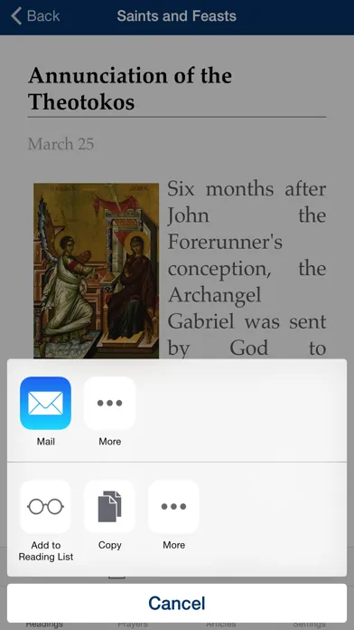 Daily Readings Lite应用截图