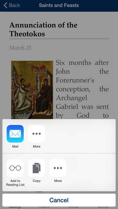 Daily Readings Lite - Military Screenshots