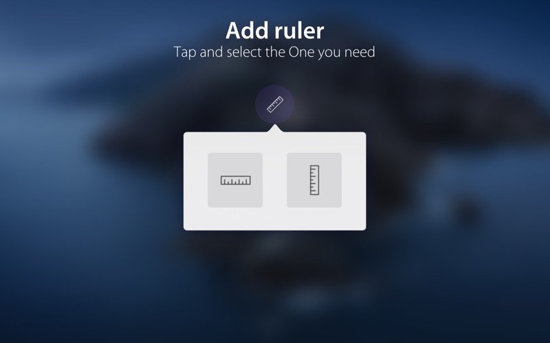 Screenshot di iRuler - screen ruler for work
