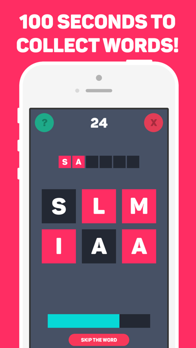ภาพหน้าจอของ Get Word — сollect words!