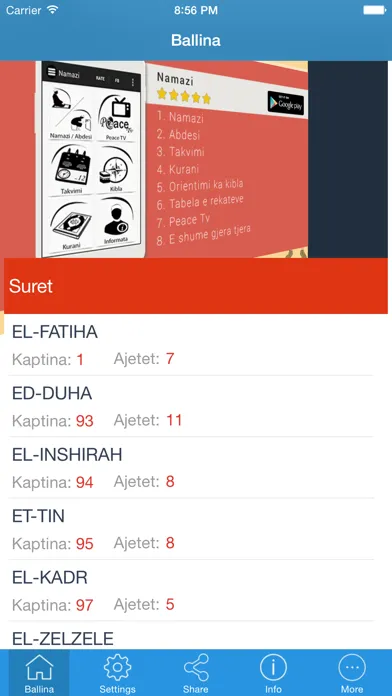 Meso Sure - Shqip Screenshots