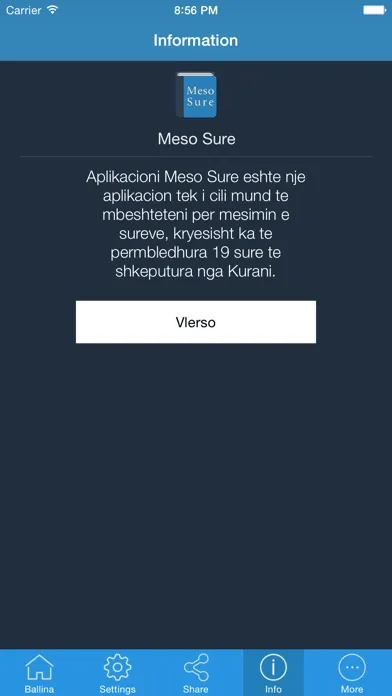 Meso Sure - Shqip Screenshots