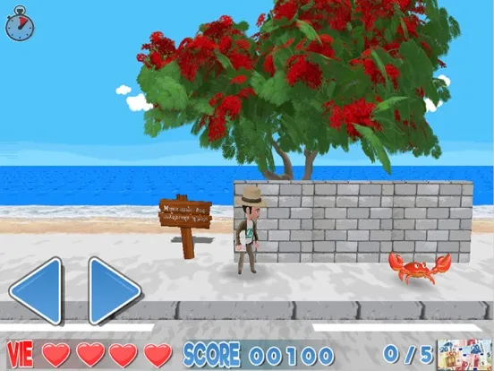 Tangkapan layar Jeu 70 ans CA Reunion iPad 
