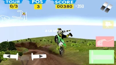 Captures d'écran de MX Motocross Island