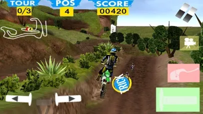 Captures d'écran de MX Motocross Island