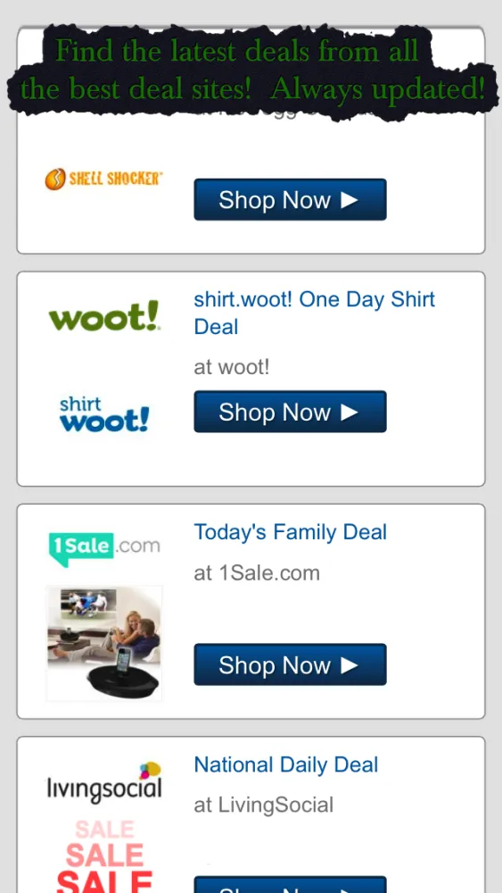 iPromocodes - the best Coupons, Deals, Bargains, Discounts, Sales, store Promo codes, Saving Tips, Save Money, Daily Deal of Day Sites, Gift Ideas & Freebies Screenshots