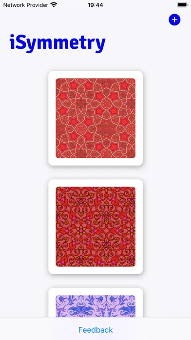 iSymmetry - Pattern Painting スクリーンショット
