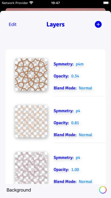 iSymmetry - Pattern Painting スクリーンショット