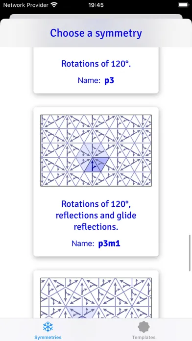 iSymmetry - Pattern Painting スクリーンショット