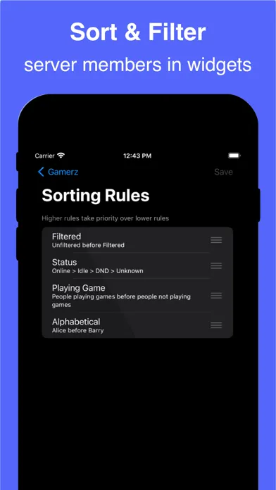 Ảnh chụp màn hình của Widgets for Discord