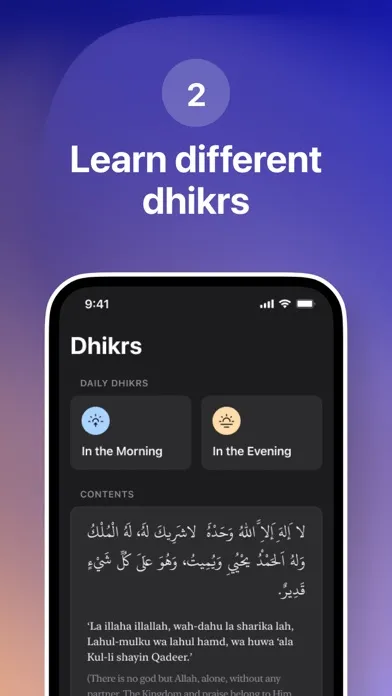 Dhikr App - Dua & Adhkar Screenshots