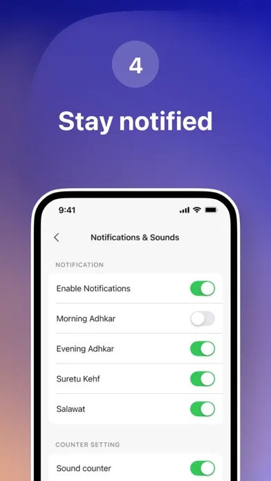 Dhikr App - Dua & Adhkar Screenshots