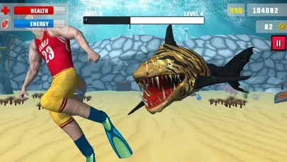 Ảnh chụp màn hình của Shark Attack : Fun Fish Games