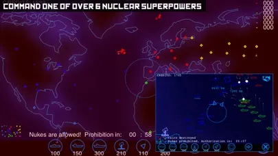 Ảnh chụp màn hình của Radzone : the Nuclear Wargame