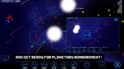 Ảnh chụp màn hình của Radzone : the Nuclear Wargame