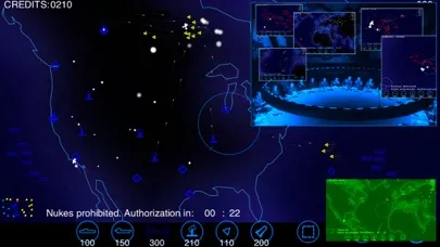 Ảnh chụp màn hình của Radzone : the Nuclear Wargame