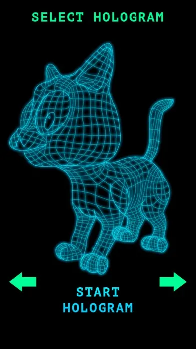 Captures d'écran de Hologram 3D Cat Simulator