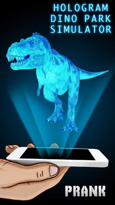 Capturas de tela do Hologram Dino Park Simulator