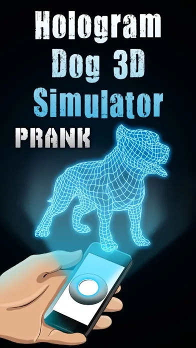 Captures d'écran de Hologram Dog 3D Simulator