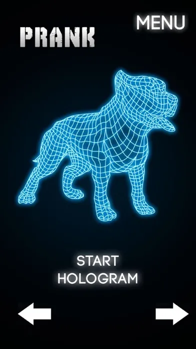 Captures d'écran de Hologram Dog 3D Simulator