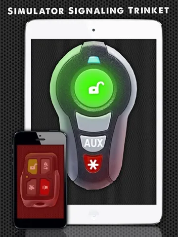 Ảnh chụp màn hình của Simulator Signaling Trinket iPad 