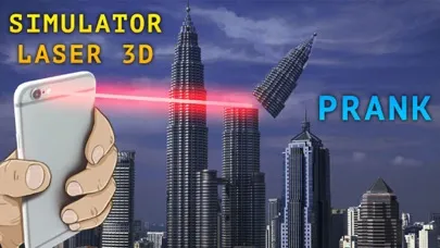 Simulator Laser 3D Joke স্ক্রিনশট