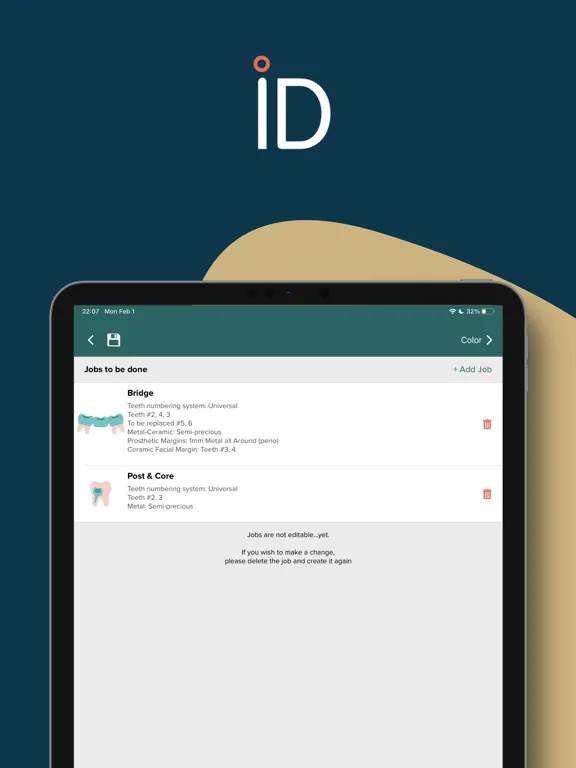Capturas de tela do CrownID®: Digital Prescription iPad 