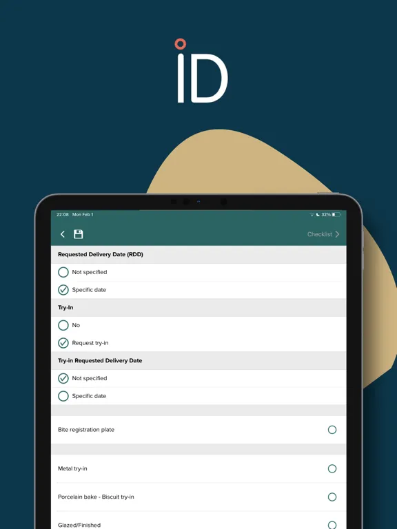 Capturas de tela do CrownID®: Digital Prescription iPad 